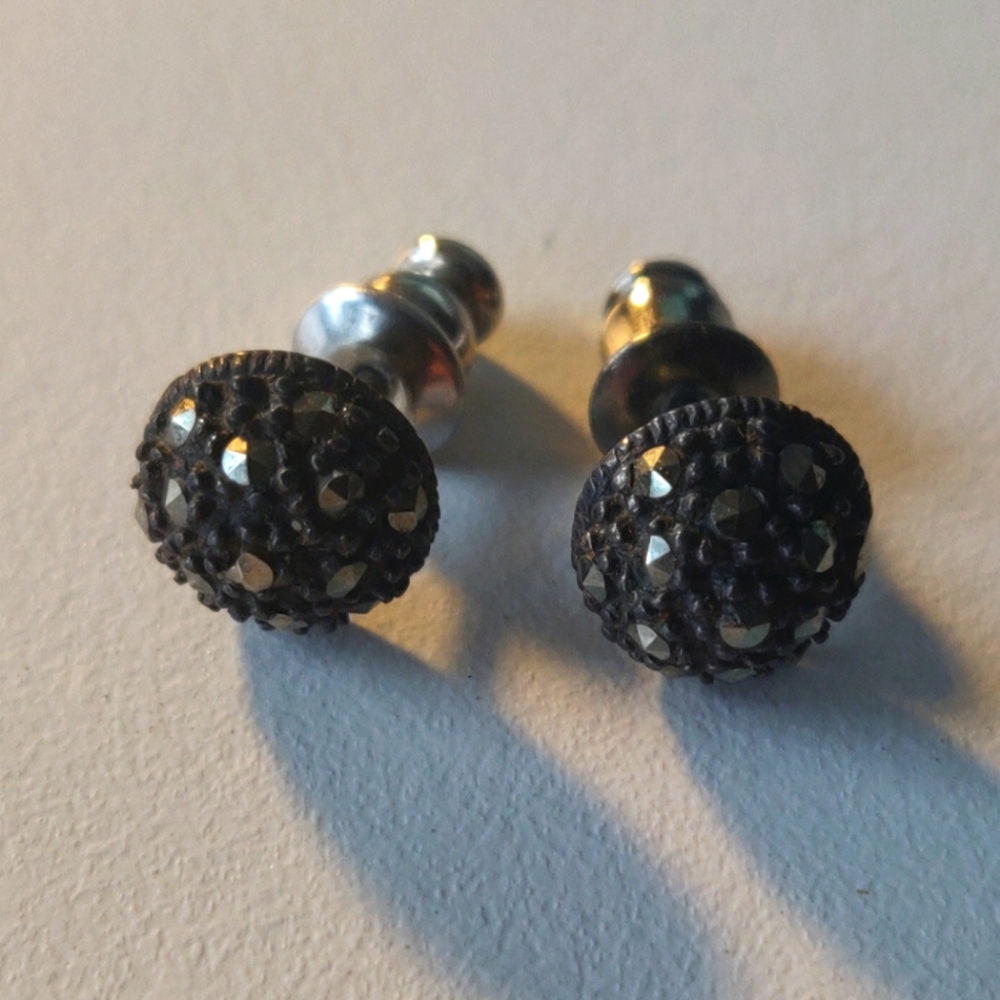Marcasite earrings